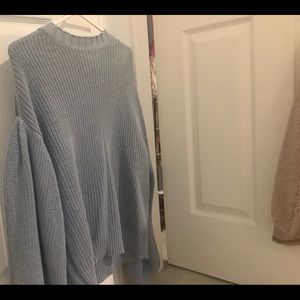 Blue sweater